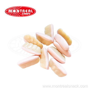 OEM teeth shape gummy candy halloween wholesale candy